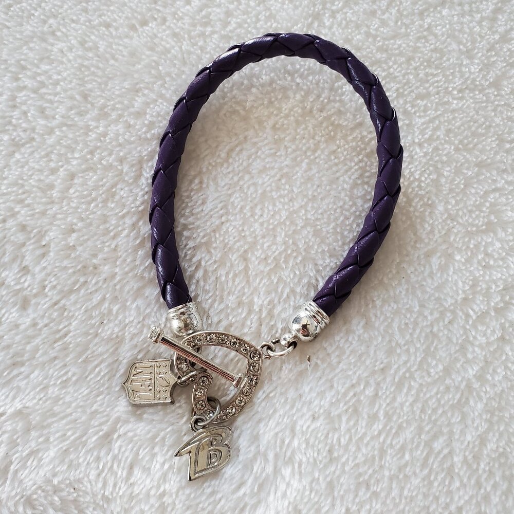 Logoart Baltimore Ravens Bracelet